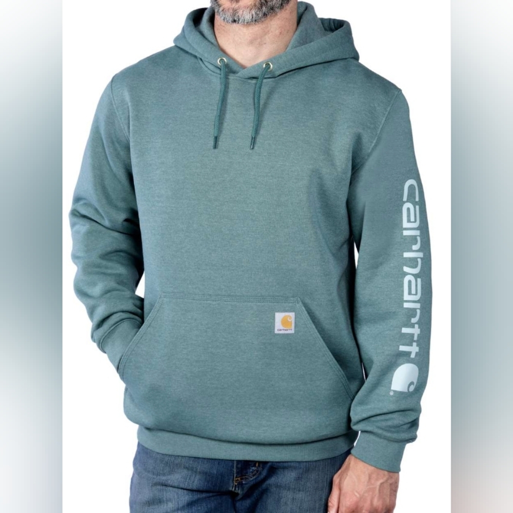 Carhartt Midweight Logo Sleeve Graphic Sweatshirt Size XLY Like New MSRP $64.99